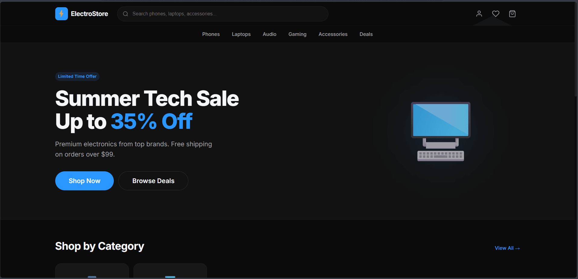 ElectroStore screenshot